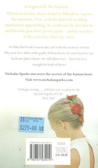 Nicholas Sparks The Wedding