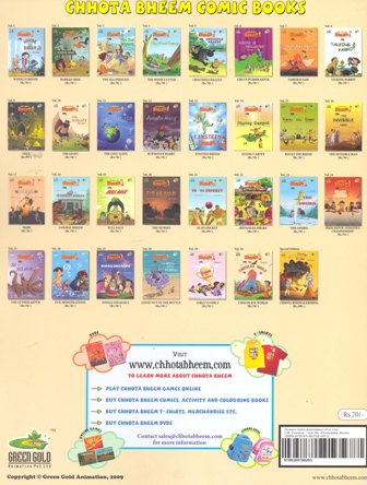 Chhota Bheem In Chocolate World - Vol 30 - Rajiv Chilaka - Ages 9-14 - Chhota  Bheem Series - Comics - Pai's Friends Library Online - Make Books Your  Friends - English