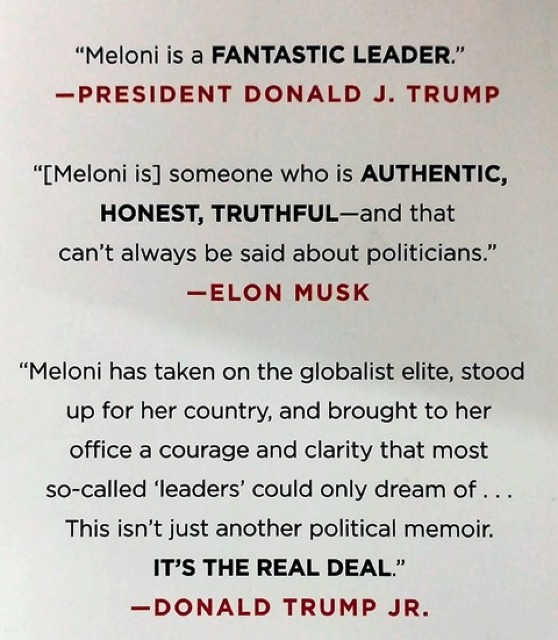 I Am Giorgia My Roots My Principles  Back Cover