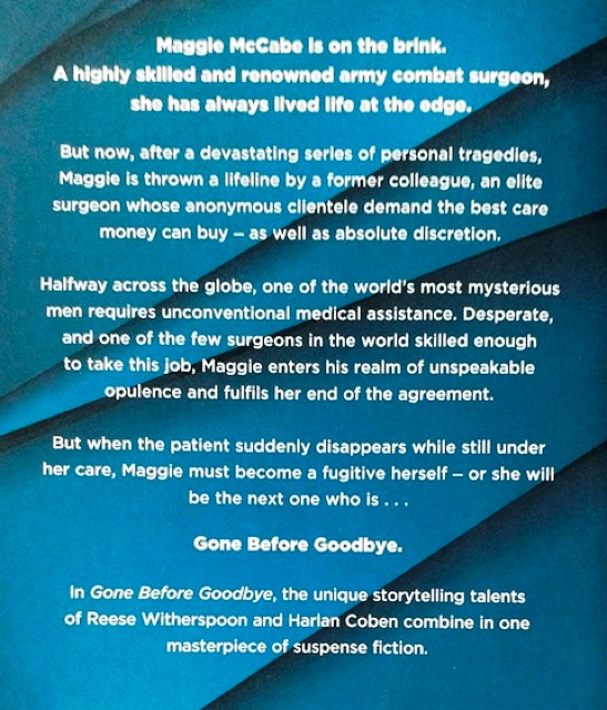 Gone Before Goodbye  Back Cover